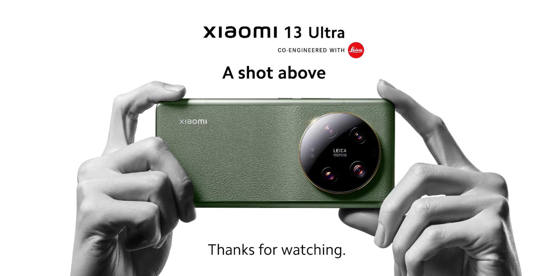 新プレミアムスマホ「Xiaomi 13 Ultra」が発表！Leica監修の1インチ