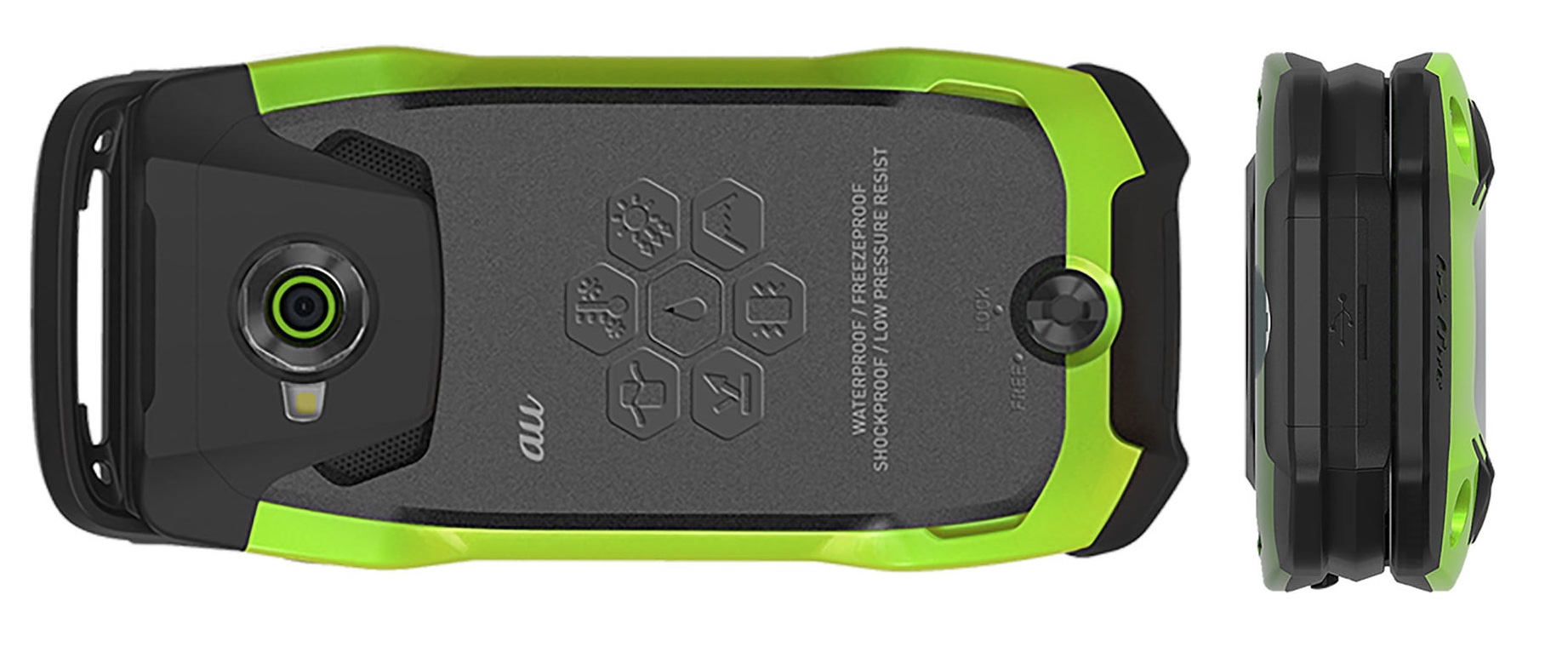 KDDI、au向け4G対応タフネスケータイ「G'zOne TYPE-XX KYY31」を12月10