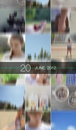 Timeline View画面
