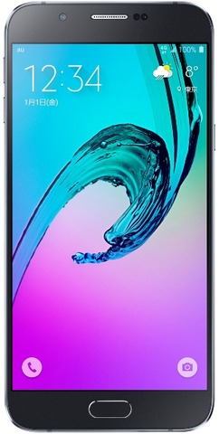 Galaxy A8 Black_1