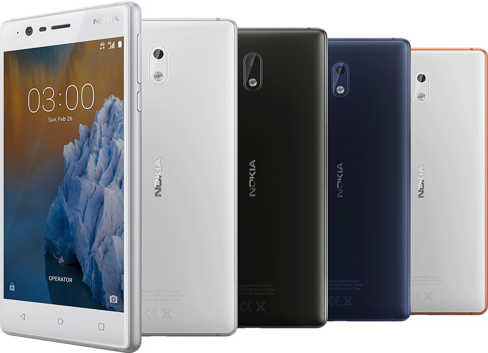 HMD Global、ノキアブランドの新スマホ「Nokia 5」や「Nokia 3」を発表 HMD Global、ノキアブランドの新スマホ「Nokia 5」や「Nokia 3」を発表