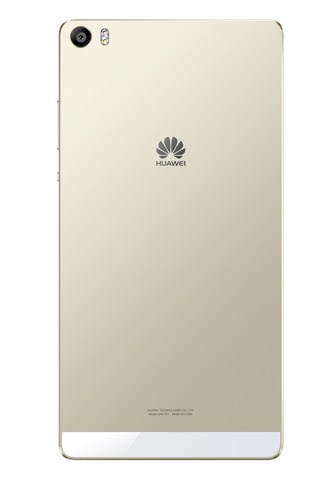 HUAWEI P8max_champagne gold_back